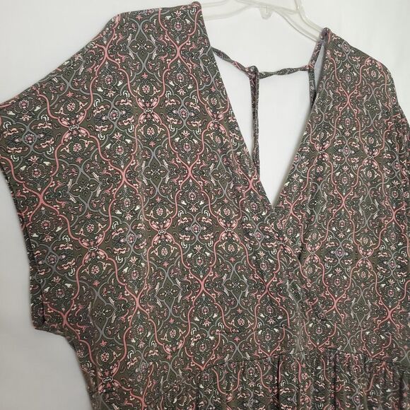 Torrid Super Soft Surplice Dolman Babydoll Tee Size 4 Tie Back Knit Top - Picture 4 of 6